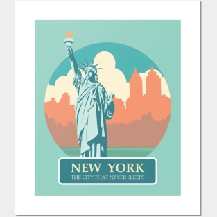 New York: The City that Never Sleeps Posters and Art